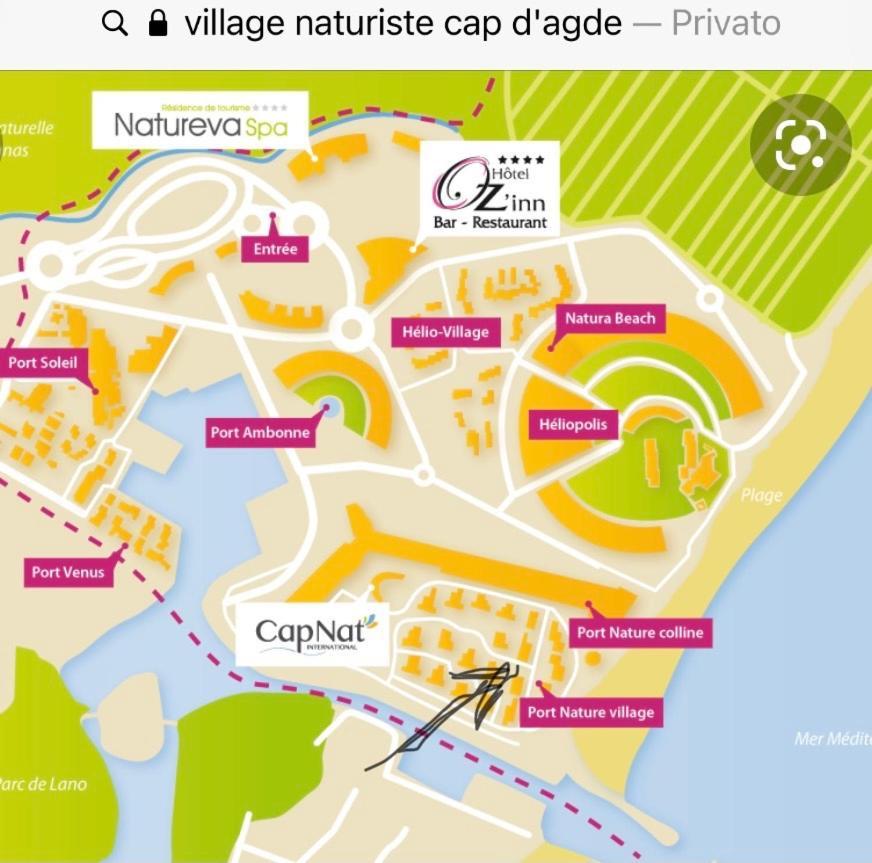 Villa Naturiste Port Nature Agde Exterior foto